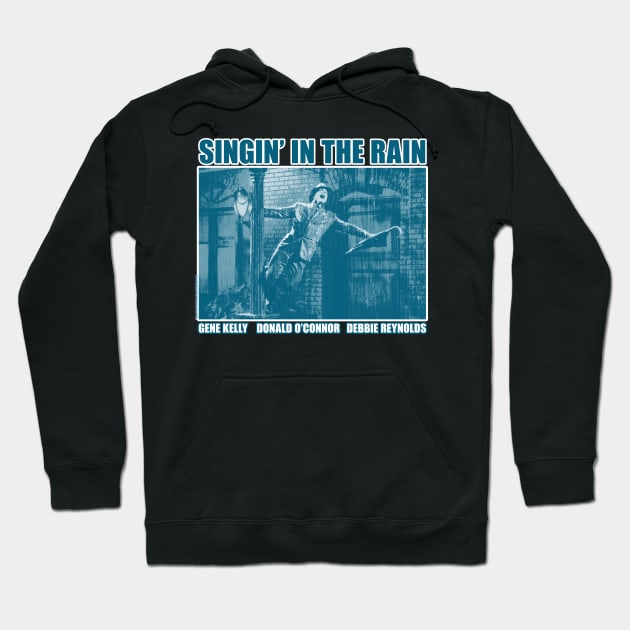 singin in the rain grunge Hoodie by Genetics art